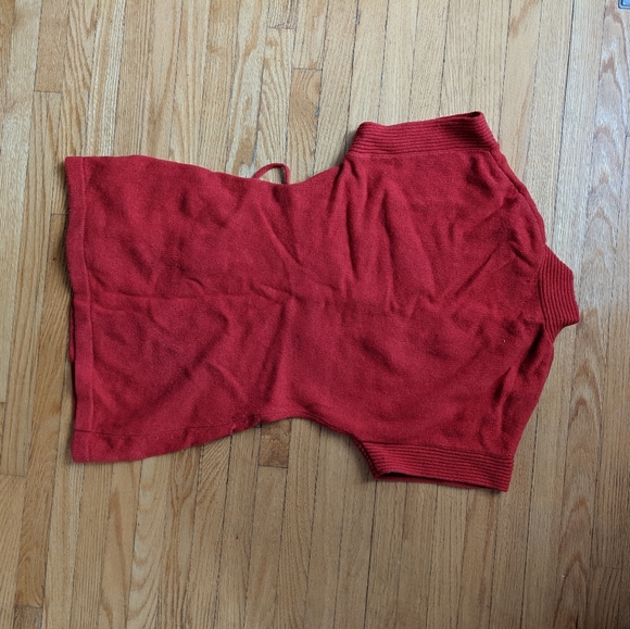 Wool V-Neck Wrap Tunic - Picture 4 of 4